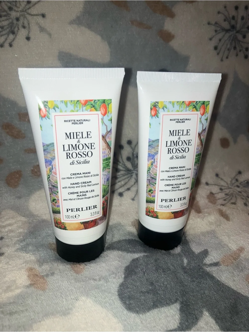 Perlier NWT Miele & Limone Rosso Hand Cream 3.3oz
